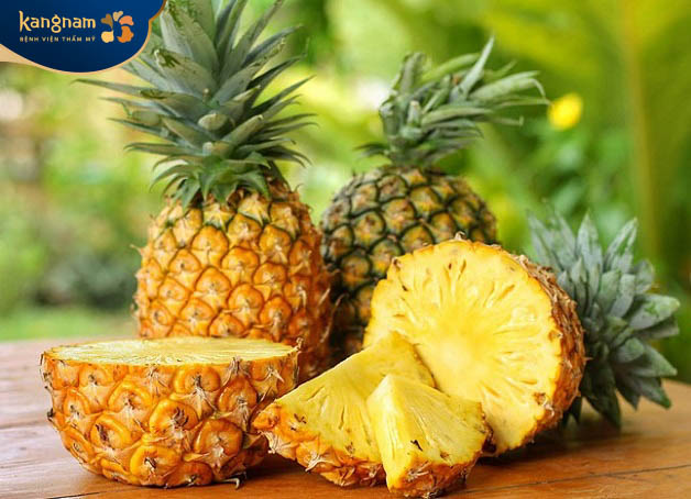 Có thể ăn dứa sau phun môi