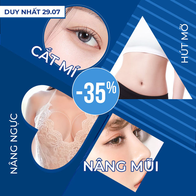 Vô vàn ưu đãi lớn cho các dịch vụ thẩm mỹ cao cấp chỉ duy nhất ngày 29/07/2023