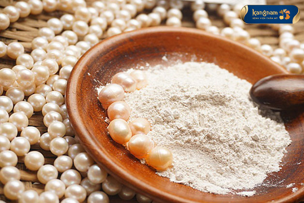 Tắm bột ngọc trai kích thích quá trình da tái tạo lại