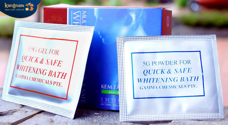 Tắm trắng Gamma Chemicalss Pte Quick & Safe