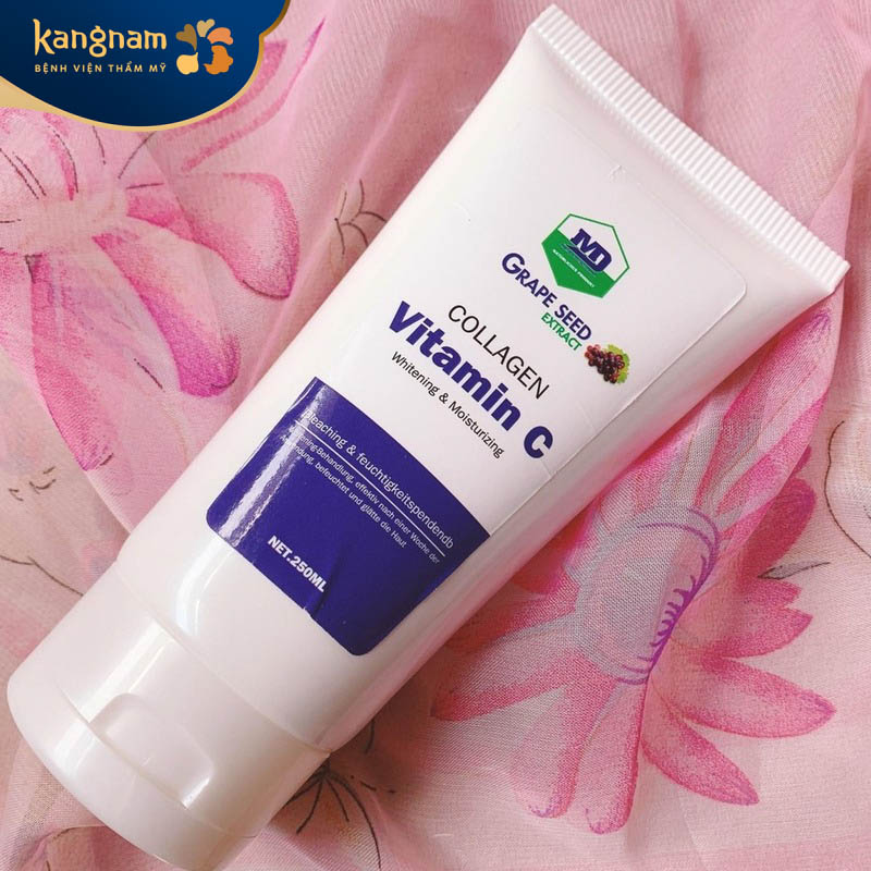 Tắm trắng collagen vitamin C Grape Seed Extract