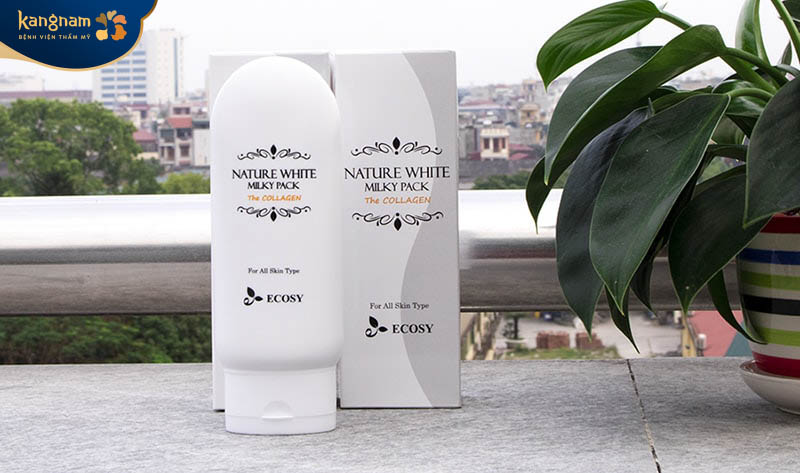 Tắm trắng Ecosy Nature White Milky Pack The Collagen 150gr