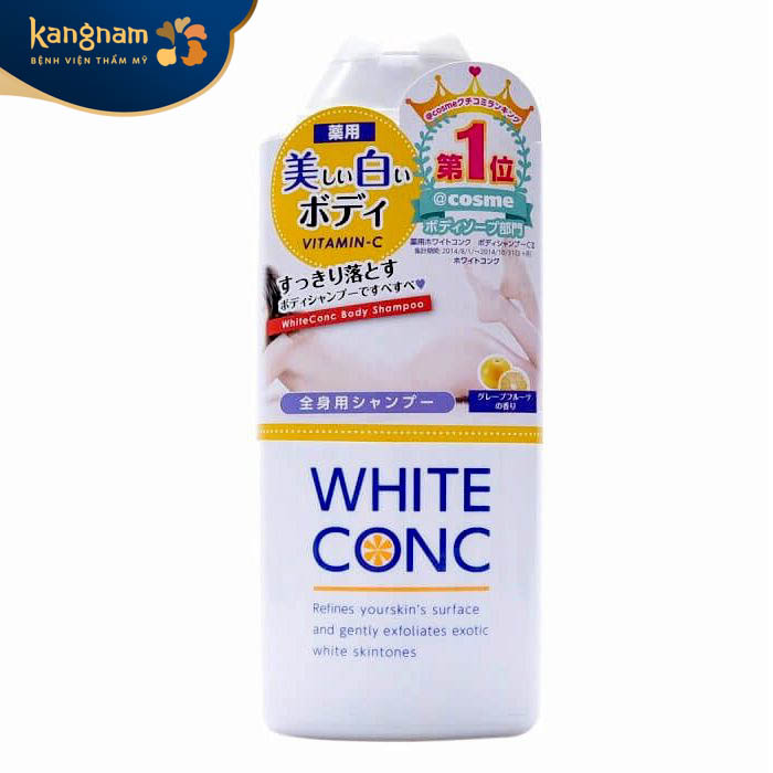 Sữa tắm trắng da không lo bắt nắng White Conc Body