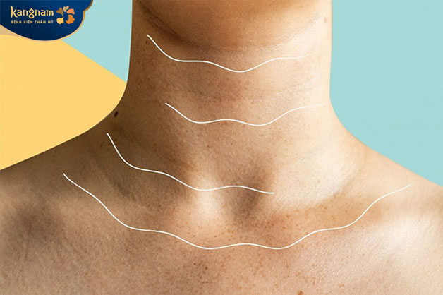 Vùng cổ bị thâm đen do nhiều yếu tố tác động