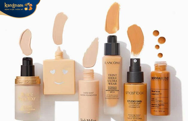 Sử dụng kem nền mỏng nhẹ