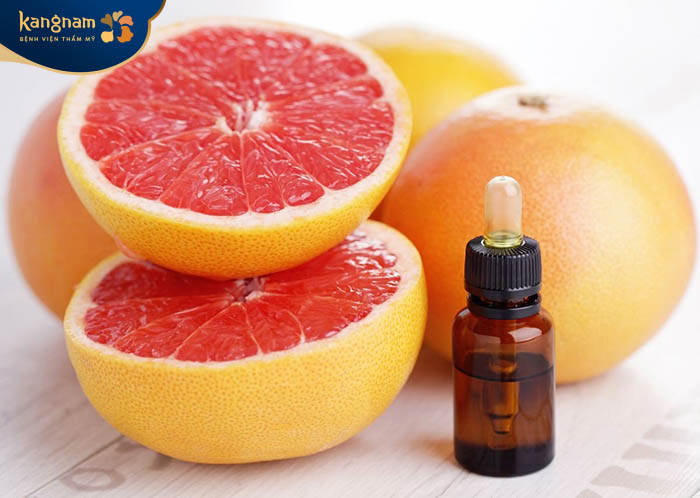 Chữa mụn cám bằng tinh dầu bưởi