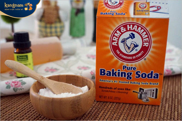 Baking soda cách trị mụn cám lỗ chân lông to tuyệt vời