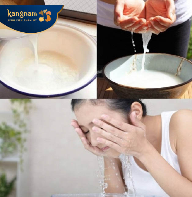 Sử dụng nước vo gạo để trị nám gò má