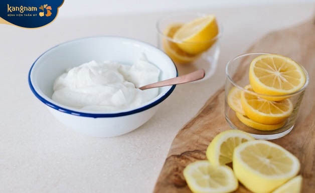 Sử dụng chanh và sữa chua trị sẹo rỗ