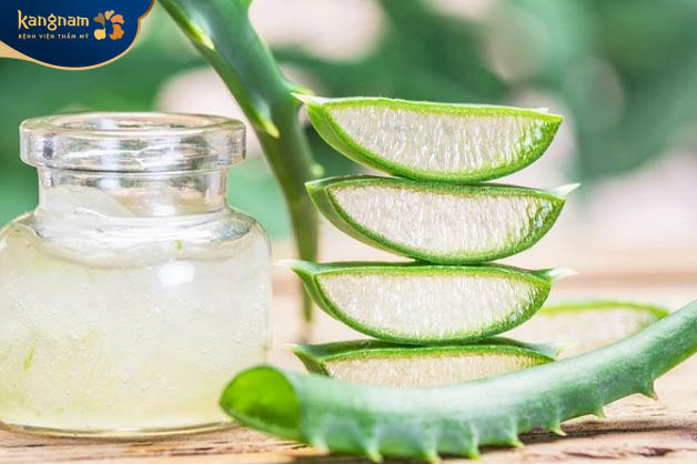 Sử dụng gel nha đam trị sẹo rỗ