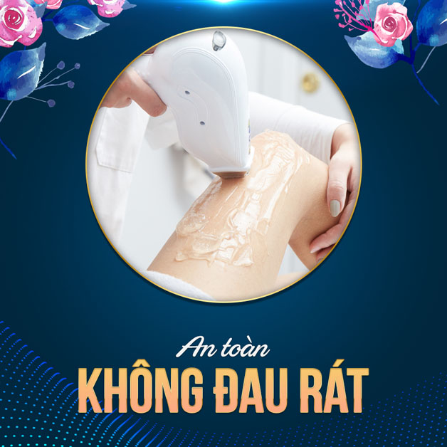 Laser chỉ tác động lên các nang lông mục tiêu mà không làm tổn thương da xung quanh