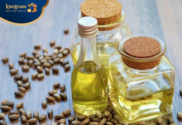 Dầu thầu dầu trị mụn đầu đinh