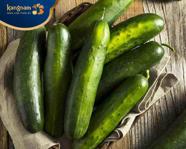 Dưa chuột trị mụn trứng cá