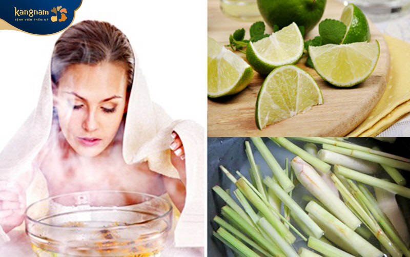 Xông hơi bằng chanh sả