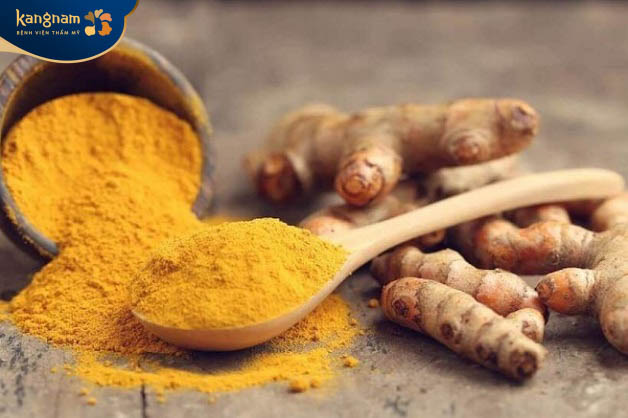 Điều trị sẹo bằng tinh bột nghệ