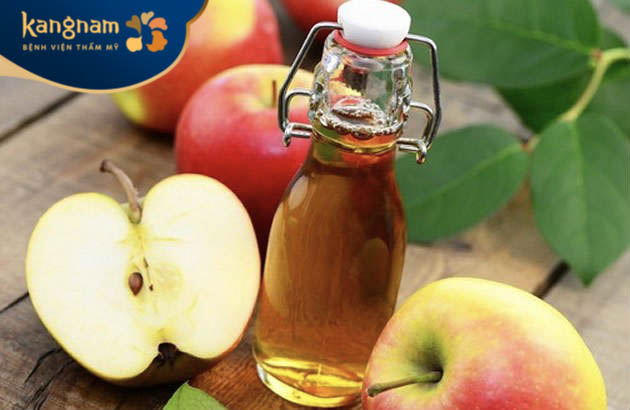 Mặt nạ giấm táo trị sẹo rỗ thâm