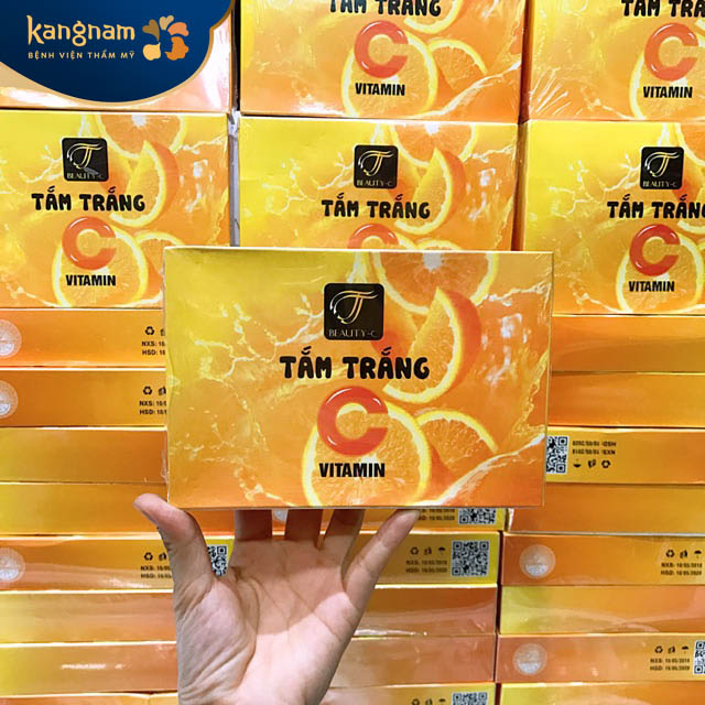 Tắm trắng cam vitamin C
