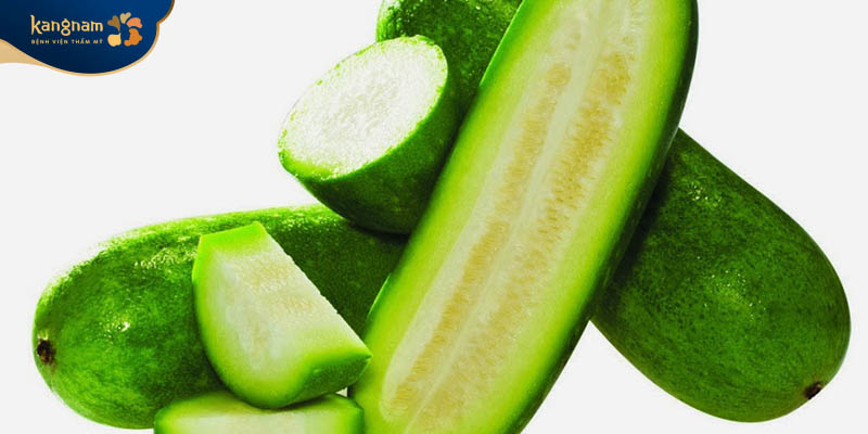 Hiệu quả tức thì với mặt nạ bí đao