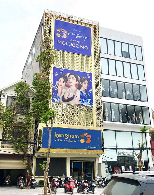 Viện Thẩm mỹ Kangnam Nghệ An tại 148 Nguyễn Văn Cừ, P. Hưng Phúc, TP. Vinh