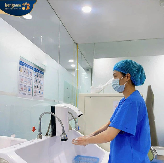 Tất cả các khâu đều được chú trọng vệ sinh, đảm bảo vô trùng 