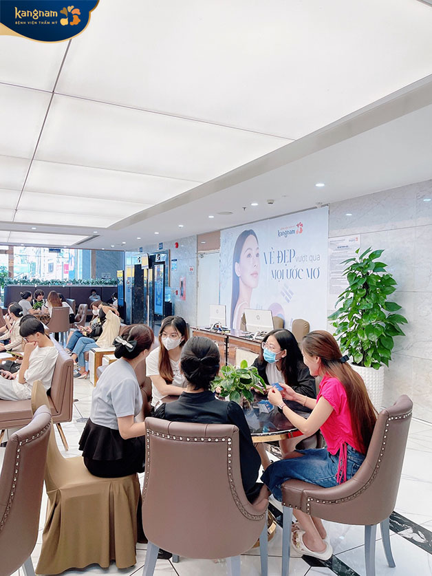 Chi nhánh Kangnam Hải Phòng là địa chỉ nâng mũi được nhiều chị em tin tưởng 