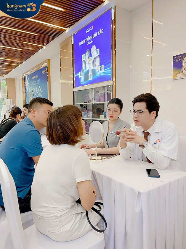 Thẩm mỹ viện Kangnam tại Nghệ An là địa chỉ nâng ngực uy tín 