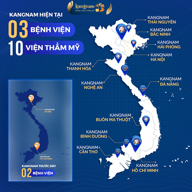 Hệ thống chi nhánh lớn nhất toàn quốc