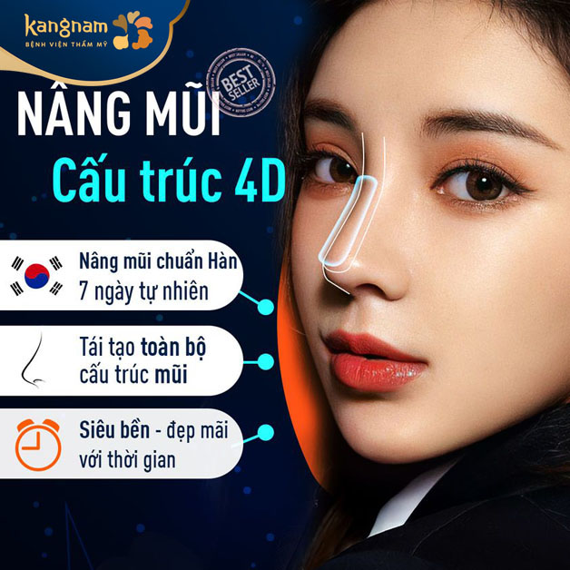 Nâng mũi cấu trúc 4D