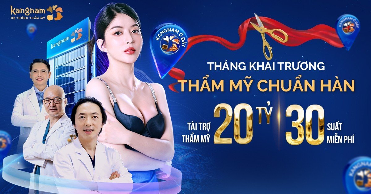 Kangnam tung ưu đãi khủng mừng khai trương