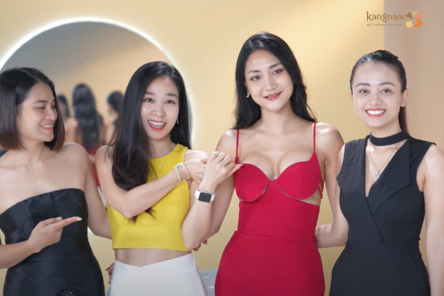 Diện mạo mới của Lan Anh khiến bạn bè vô cùng thích thú