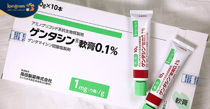 Trị sẹo sau bằng Gentacin