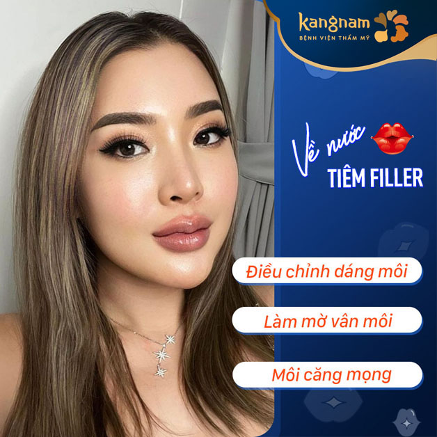 Điều chỉnh dáng môi theo mong muốn, giúp môi căng mọng