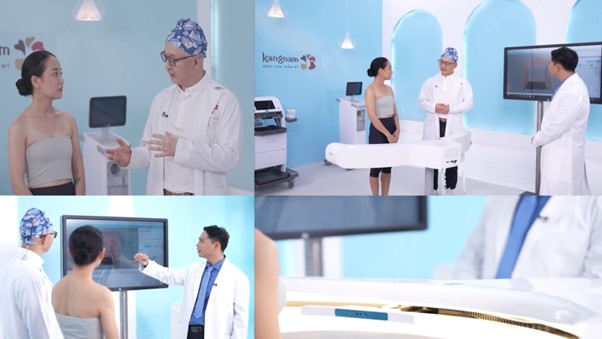 Các bác sĩ tư vấn giải pháp thẩm mỹ cho Ngọc Thúy