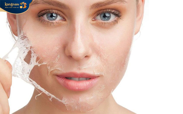 Sau 7 ngày, da bắt đầu bong bạn có thể chăm sóc da như bình thường