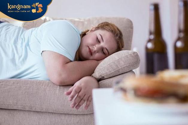 Chế độ sinh hoạt thiếu lành mạnh