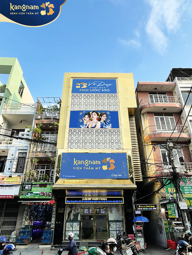 Kangnam Đà Nẵng nằm ở vị trí trung tâm, thuận tiện đi lại 