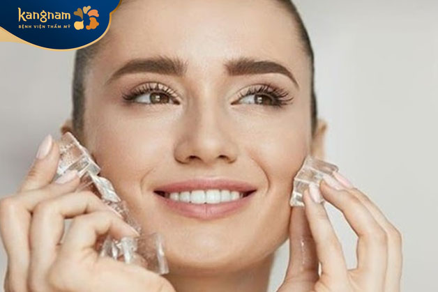 Mụn viêm có để lại sẹo không? Sử dụng đá lạnh chườm vào nốt mụn, giảm sưng, giảm sẹo