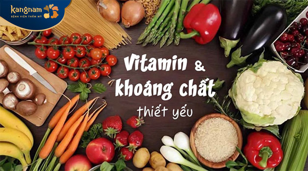 Cơ thể thiếu hụt khoáng chất và vitamin sức đề kháng yếu đi dễ làm mụn đinh râu hình thành