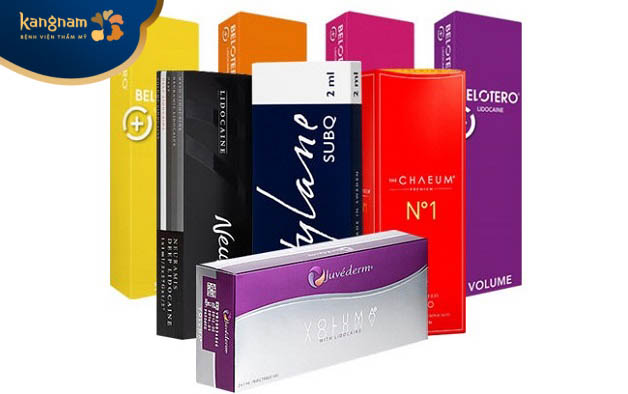 Chi phí tiêm filler chịu ảnh hưởng chủ yếu từ loại filler được sử dụng