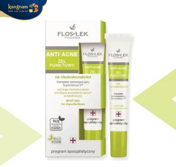 Gel trị mụn FLOSLEK Anti Acne Spot Gel For Imperfections