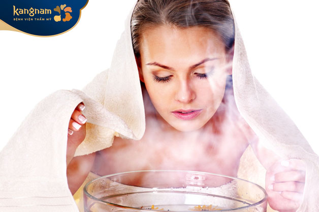 Xông hơi là cách làm tan botox nhanh chóng