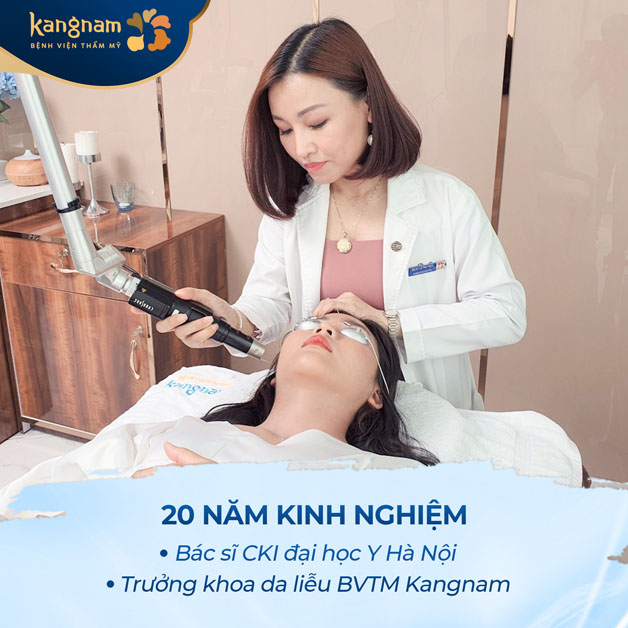 Bác sĩ da liễu có nhiều kinh nghiệm trị mụn