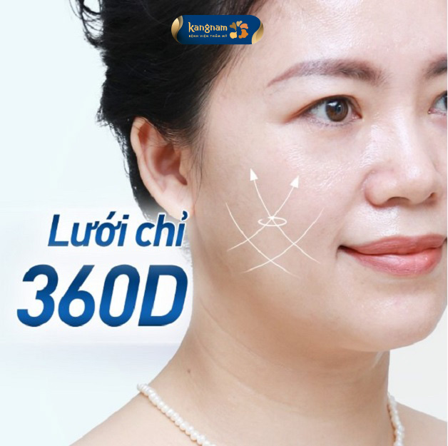 Các gai chỉ xoắn 360 độ có khả năng gia tăng lực kéo trên toàn bộ diện tích da, đem lại hiệu quả nâng cơ rõ rệt