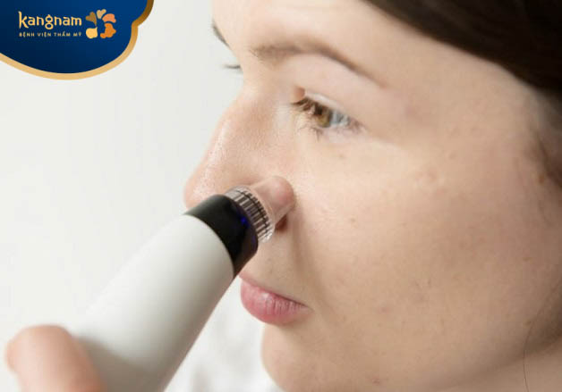 hút mụn có thể làm sạch triệt để nhân mụn, hạn chế gây tổn thương da