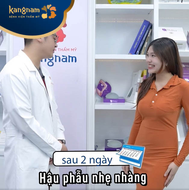 Thu Trang sau 2 ngày hậu phẫu
