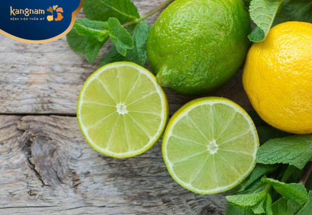 Sử dụng chanh để trị mụn ẩn tại nhà