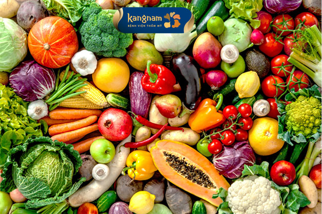 Bổ sung trong chế độ ăn nhiều vitamin, khoáng chất