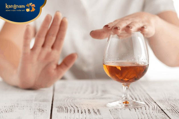 Tránh sử dụng rượu, bia sau tiêm meso