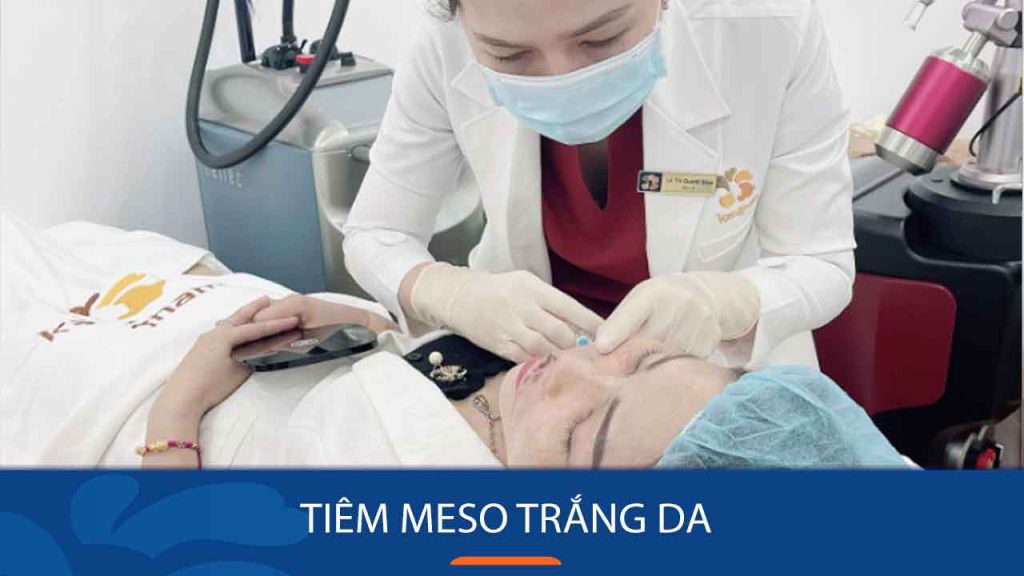 Tiêm meso trắng da: Bí quyết sở hữu làn da trắng sáng rạng rỡ