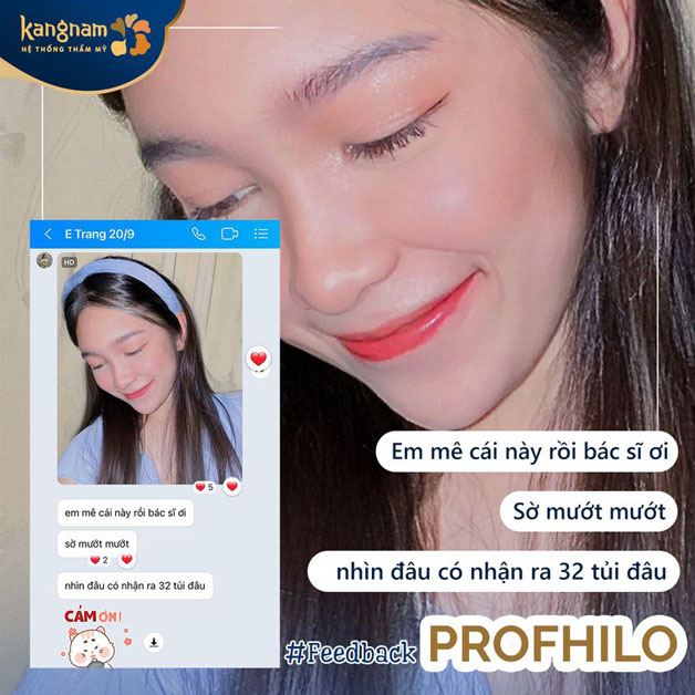 Khách hàng mê mệt với làn da căng bóng sau khi tiêm